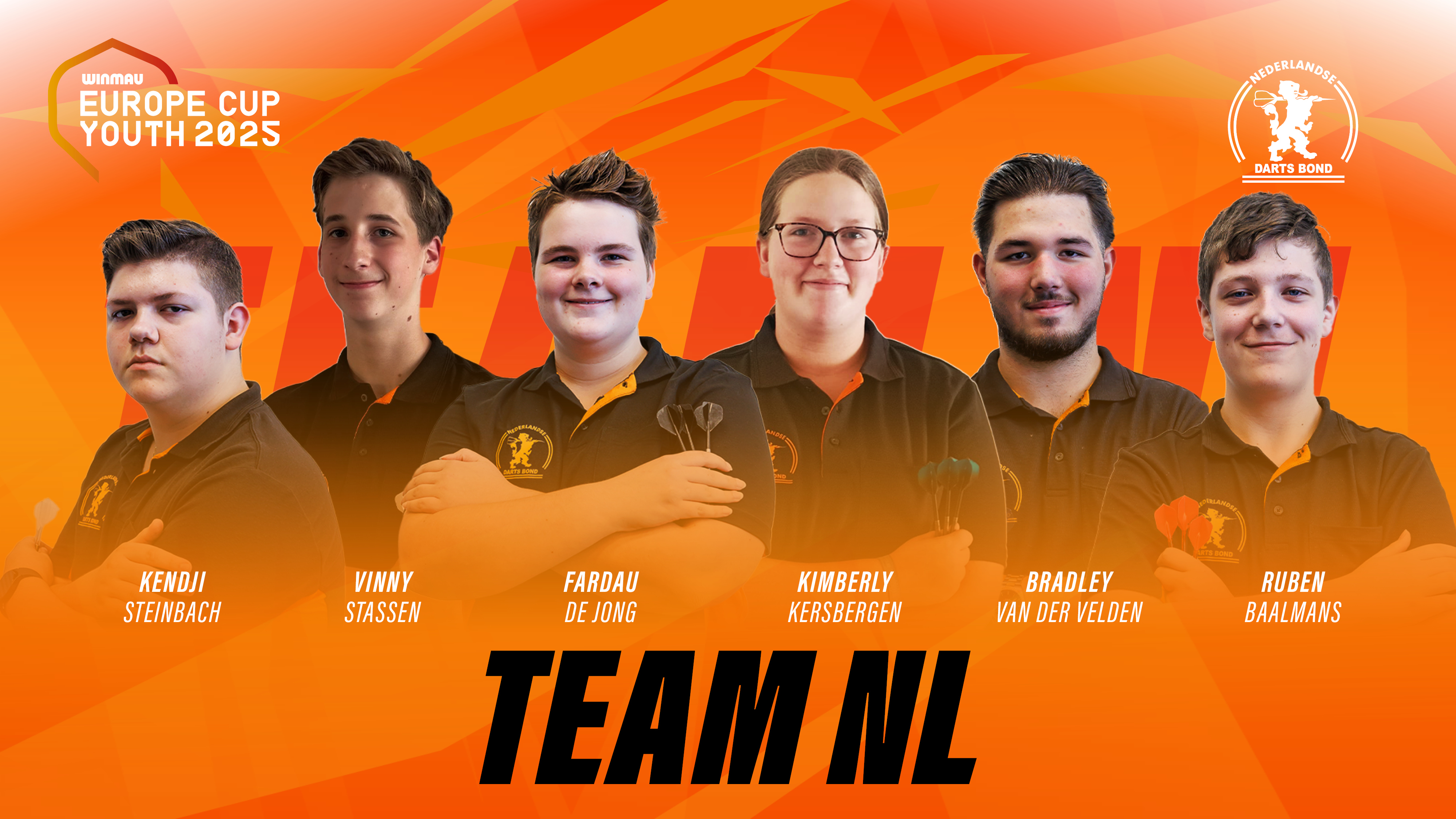 NDB Europe Cup Youth 2025 Team NL Banners 1920 x 1080