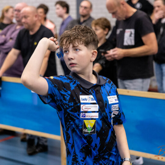 Jeugd ranking 1 Bas van den Berk