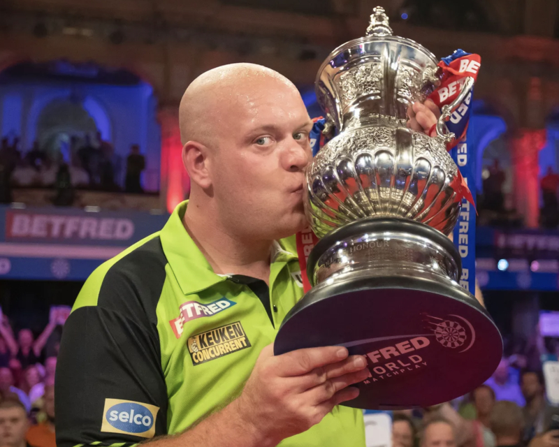 Van Gerwen World Matchplay Taylor Lanning PDC