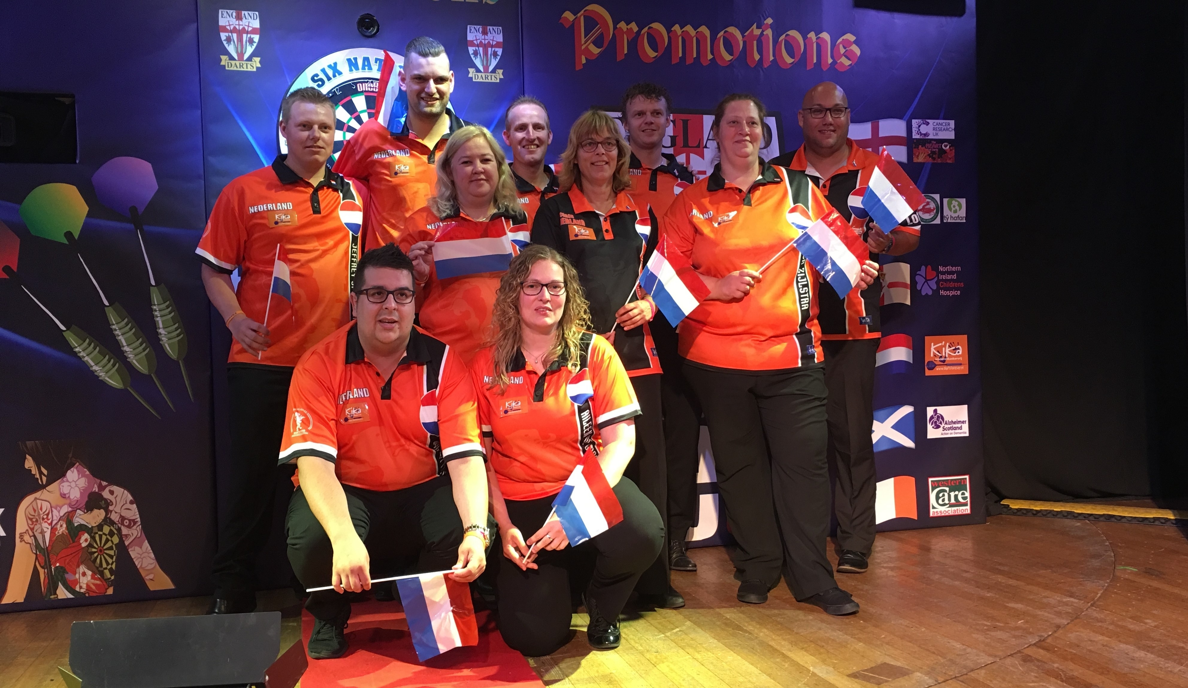 Six Nations dag 1 - Nederlandse Darts Bond