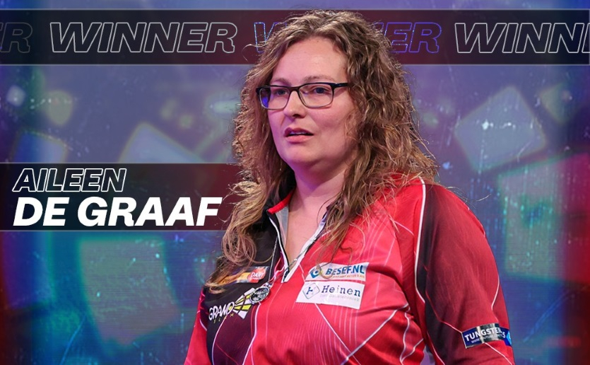 Aileen de Graaf naar kwartfinale Nederlandse Darts Bond
