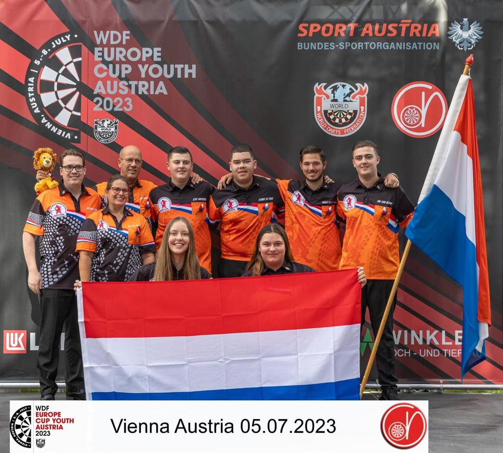 Terugblik WDF Europe Cup Youth 2023 Nederlandse Darts Bond