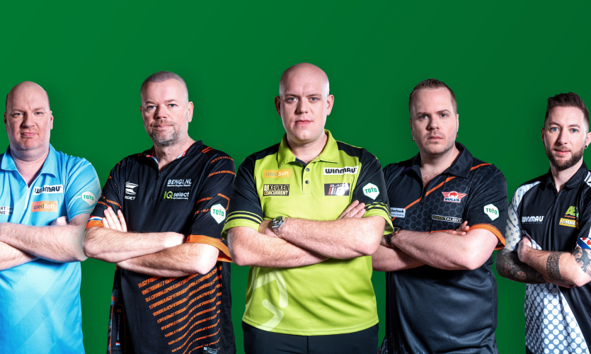 Nederlandse topdarters tekenen drie jaar bij TOTO Dart Kings